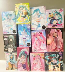 未開封12種セット★初音ミク フィギュア Figure HATSUNE MIKU VOCALOID Noodle Stopper Sakura miku AMP + ミクの日 3月9日 39