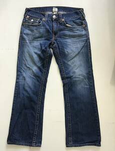 《 H 686》TRUE RELIGION トゥルーレリジョン ジーンズ デニムパンツ レディース made in USA ボトムス 1円スタート アメリカ古着 古着卸