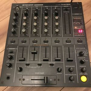 中古　Pioneer DJミキサー パイオニア ミキサー DJM-500 音響機器 DJ レコード　vinylMIXER 