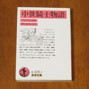 中世騎士物語 トマス・ブルフィンチ 訳：野上弥生子 岩波文庫