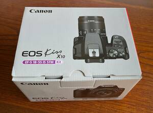 Canon キャノン デジカメ デジタル一眼レフカメラ EOS Kiss X10 標準ズームキット 黒 ブラック　 送料無料 新品未使用