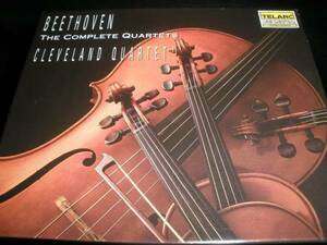 廃盤 8CD ベートーヴェン 弦楽四重奏曲全集 クリーヴランド 四重奏団 テラーク Beethoven Complete String Quartets Cleveland Telarc