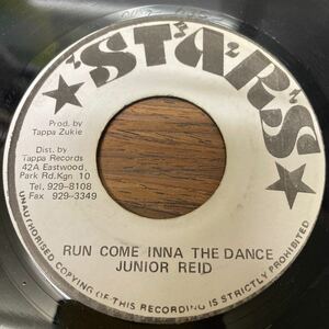 Junior Reid / Run Come Inna The Dance オリジナル盤 Jah Shaka Killer