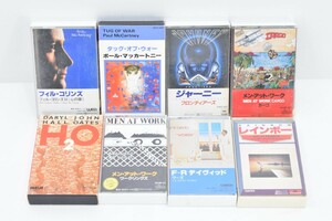 当時物 80年代 洋楽 カセットテープ 8本 歌詞付 まとめ セット ポール マッカートニー ダリル ホール ジョン オーツ ジャーニーRL-407T/000