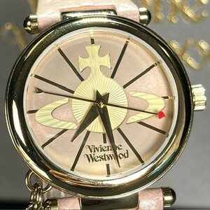Vivienne Westwood ヴィヴィアン ウエストウッド 腕時計 クオーツ VV006PKPK ブランド ピンク メンズ チャーム Orb II オーブ2 アナログ