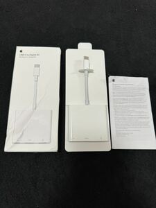Apple純正　USB-C to Digital AV Multiport MUF82ZA/A 美品