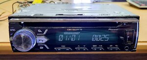 1DIN CDプレイヤー/AVメインユニット カロッツェリア carrozzeria DEH-5300 CD/CD-R/RW/USB/iPod/iPhone/Bluetooth/AUX/AM/FM カーステレオ