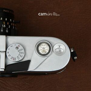 cam-in ソフトシャッターボタン | レリーズボタン 創作型 ダイヤモンドの花 - CAM9115