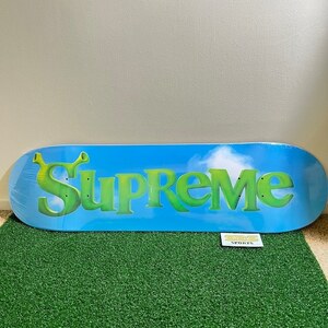 【激レア】 FW21Supreme Shrek Skateboard Deck デッキ スケートボード シュプリーム ブルー 青