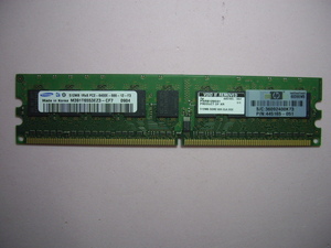 【送料無料】 hp純正デスクトップサーバー用メモリ DDR2-800 (PC2-6400E) 512MB