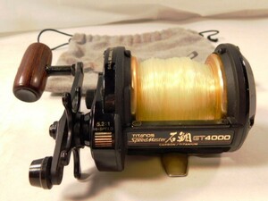 A581★SHIMANO/TITANOS Speed Master石鯛GT4000/ベイトリール/CARBON/TITANIUM/釣り/リール/シマノ★送料590円〜