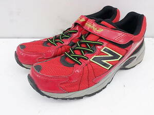 ◇ New Balance ニューバランス KV329RDY スニーカー シューズ 24.5cm レッド レディース