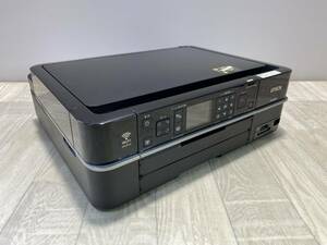 ☆ EPSON エプソン A4 インクジェット プリンター 複合機 EP-802A ブラック 【 動作確認済 】（PN-4D71）☆