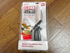 未使用 CLEVER CUTTER クレバーカッター まな板付き 包丁 調理器具 カッター キッチン 料理 ダイレクトテレショップ