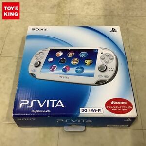 1円〜 欠品 動作確認/初期化済 PSVITA 本体 PCH-1100 AB02 クリスタルホワイト