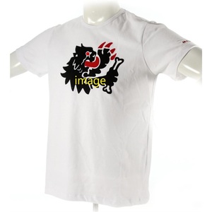 マロッシ　Ｔシャツ　Ｍサイズ　白　MALOSSI　T-SHIRT　WHITE　GRIFFE-LION 4114651.40　T SHIRT