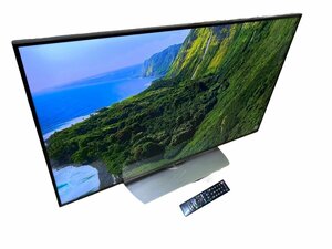 極美品 SHARP シャープ AQUOS アクオス LC-50U40 4K対応液晶テレビ 2017年製 50V型ワイド 109.6×61.6/125.7 ディスプレイ 付属品 リモコン