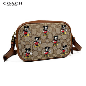 DISNEY X COACH ディズニー X コーチ レディース ショルダーバッグ ミニ ジャミー バッグ シグネチャー ミッキーマウス CN034 新作 新品