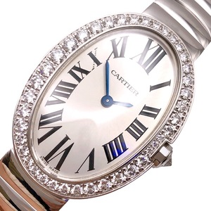 カルティエ Cartier ベニュワールSM WE520006 K18ホワイトゴールド 腕時計 レディース 中古