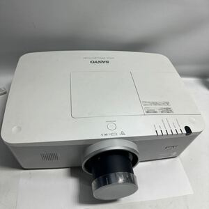 SANYO 液晶プロジェクター LP-XM100 5000ルーメン 使用時間343h 動作品　現状本体出品　リモコン無し　レンズLNS-S20