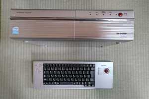 パソコン　シャープ　インタネットAQUOS　PC-AX80S モニター無　とノートパソコンのセット　おまけ付き