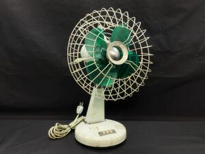 y/ 希少 YAOU 八欧電機 GENERAL ELECTRIC ゼネラル 卓上扇風機 20㎝ 4枚羽根 EF-114 現状品 昭和レトロ　/DY-2431