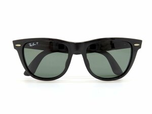 ◆超美品◆新品同様◆RayBan レイバン◆WAYFARER ウェイファーラー RB2140-F◆サングラス◆ブラック◆偏光レンズ◆ケース付き◆A4438