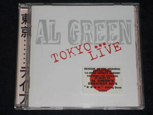 US盤CD　Al Green ： Tokyo　東京　... Live　ライブ 　（The Right Stuff 7243-8-31975-2-1）F