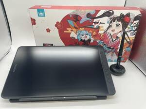 S4910◆ HUION KAMVAS 12 11.6インチ GS1161 液晶ペンタブレット ペンタブ 液タブ 通電確認済 箱説あり イラスト