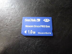 動作保証！SanDisk メモリースティック PRO Duo 1GB MAGICGATE