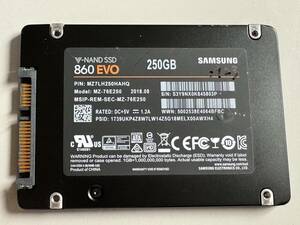 SAMSUNG【動作確認済み】SSD 250GB 0923