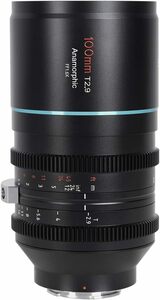 SIRUI 100mm T2.9 1.6X フルフレームアナモルフィックレンズ シネマレンズ (L/E/RF/Z マウント) マウント選択可