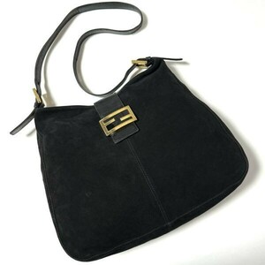 FENDI フェンディ バケット マンマバゲット スエード バッグ HB03065