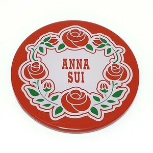 ANNA SUI アナスイ ミラー 鏡 丸形 薔薇