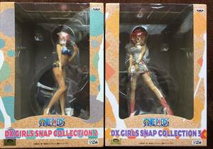 ワンピース　フィギュア　DX GIRLS SNAP COLLECTION ナミ　２種セット