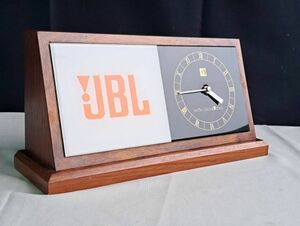 JBL オーディオナニワ 置き時計 動作未確認 非売品？ / 検索 真空管 レコード アンプ オープンリールデッキ