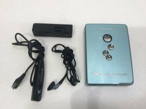 SONY ソニー WALKMAN カセットウォークマン WM-EX610 カセットプレーヤー 乾電池ケース/リモコン付 動作未確認 現状品 AD136000