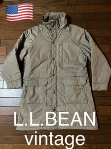 l.l.bean coat vintage USA製　storm coat ストームコート　ヴィンテージ アメリカ製MADE IN USA