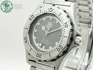 2403604691　◇ 1円～! TAG HEUER タグホイヤー 3000 プロフェッショナル 200M 932.213 グレー文字盤 デイト QUARTZ QZ 腕時計 中古