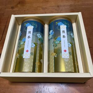 頂き物　静岡県産　緑茶 煎茶 静岡茶 2缶セット