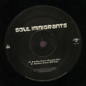 The Soul Immigrants - Brazilian Groove / DNH Recordsらしい質感のパーカッシブ・ハウス！