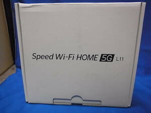 ZTE au Speed Wi-Fi HOME 5G L11 ホームルーター ZTR01SWU