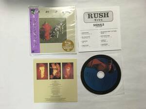 RUSH SIGNALS 紙ジャケ　SHMCD