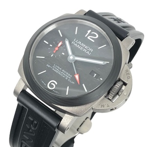 パネライ PANERAI ルミノール ルナ・ロッサ GMT 世界限定250本 W番（2020年製造） PAM01096 腕時計 メンズ 中古