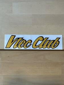 VTEC CLUB ステッカー　本物　JDM USDM CIVIC INTEGRA