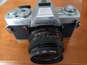 一眼レフ フィルムカメラ　MINOLTA X-7