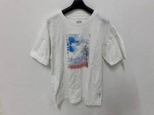 新世紀 エヴァンゲリオン UT UNIQLO ユニクロ Tシャツ 白 サイズ L