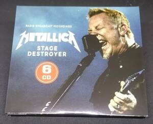 送料込み：中古★METALLICA / メタリカ★RADIO BROADCAST RECORDINGS METALLICA STAGE DESTROYER★ＣＤ６枚組★2023年12月15日発売