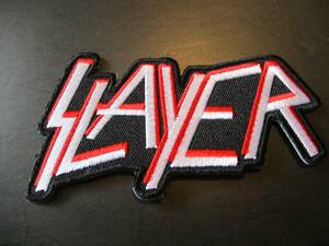 SLAYER 刺繍パッチ アイロン ワッペン スレイヤー / metallica exodus testament sodom venom