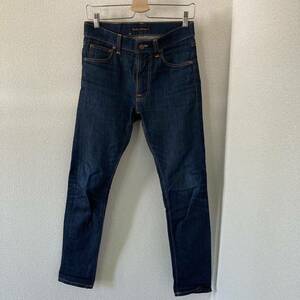 Nudie Jeans co Lean Dean Dry Ecru Emboブルー　ジーンズ　W 29 L 30